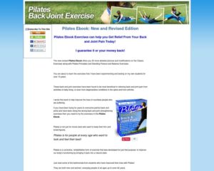 Pilates Book -Pilates Aid for Again and Joint Agony