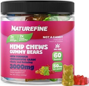 Hemp Gummies – 3000 MG – 50MG per Gummie – Hemp Gummies for Immune Assistance, In general Wellbeing – Clean up and Wholesome Ingredients – Small Carb – Developed & Produced in The US