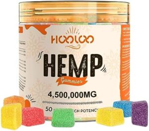 Hemp Gummies for Deep Bedtimes, Unwind, Target – 6 Fruity Flavors Massive Cubes Gummy Infused Vitamins Omega 3 – Further Stength 4,500,000mg for Adults – Created in Usa